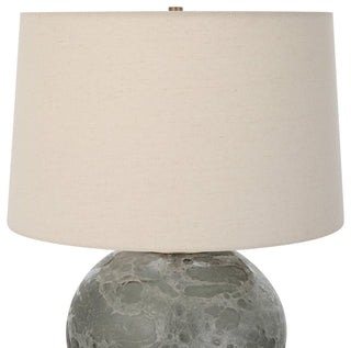 Uttermost Lunia Gray Glass Table Lamp