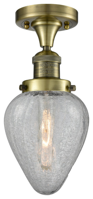 Innovations Lighting 517-1Ch-Ab-G165 1 Light Semi-Flush Mount