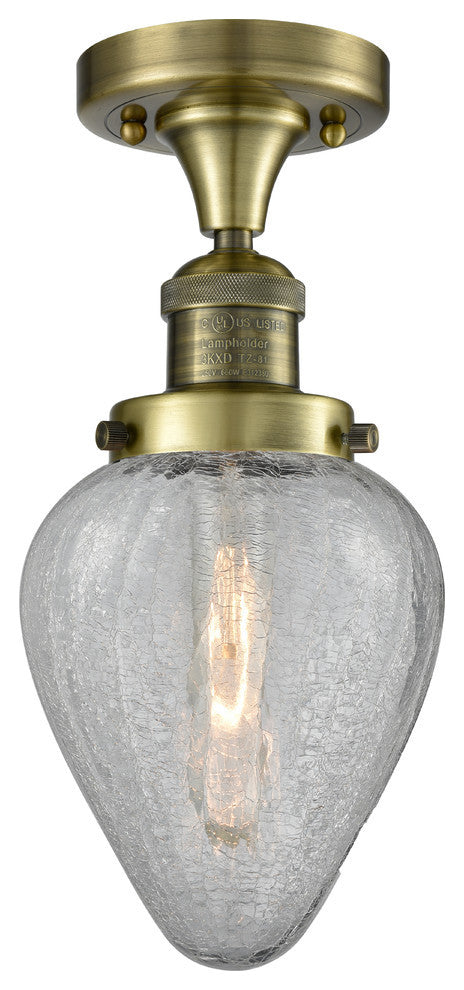 Innovations Lighting 517-1Ch-Ab-G165 1 Light Semi-Flush Mount