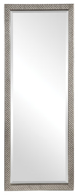 New Uttermost Cacelia Metallic Silver Mirror