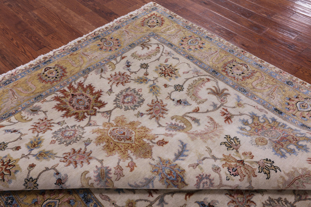 Handmade Persian Tabriz Wool Rug 7' 9" X 10' 0" Q9026