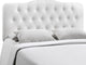 Modway Bedroom Annabel Full Vinyl Headboard, White