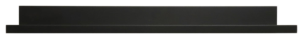 InPlace Deep Ledge Shelf, Black, 36"