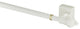 Kenney Magnet Cafe Rod, Metal, White, 28"