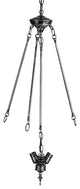 Meyda Lighting  21038 42"H 3x24"Rod/24"Ctr/3LT Clstr Invert