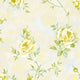 Rose Gardens 2, Romantic Floral Flower Cream Wallpaper Roll