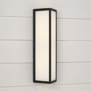 Capital Lighting 954721-LD Irvin 23" Tall LED Outdoor Wall Sconce - Black
