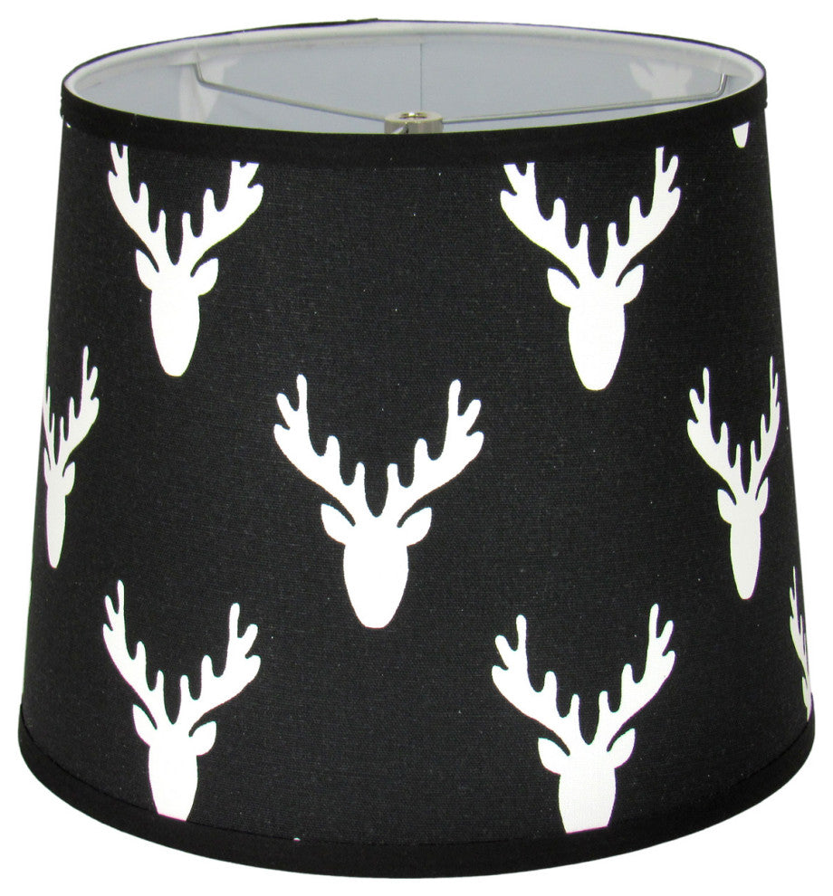 Moose Themed Lamp Shade, 14"