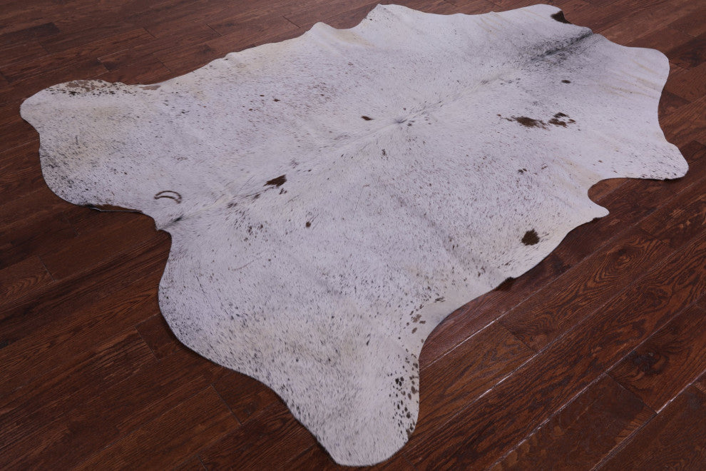 Organic Natural Hair-On Cowhide Area Rug 6' 10" X 5' 11" C1815
