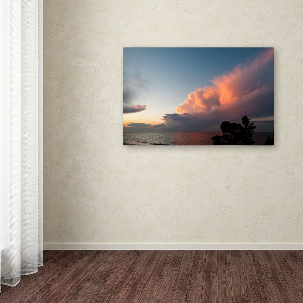 'Summer Sunset Storm' Canvas Art by Kurt Shaffer