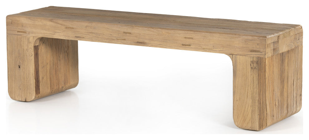 Merrick Accent Bench, Natural Elm