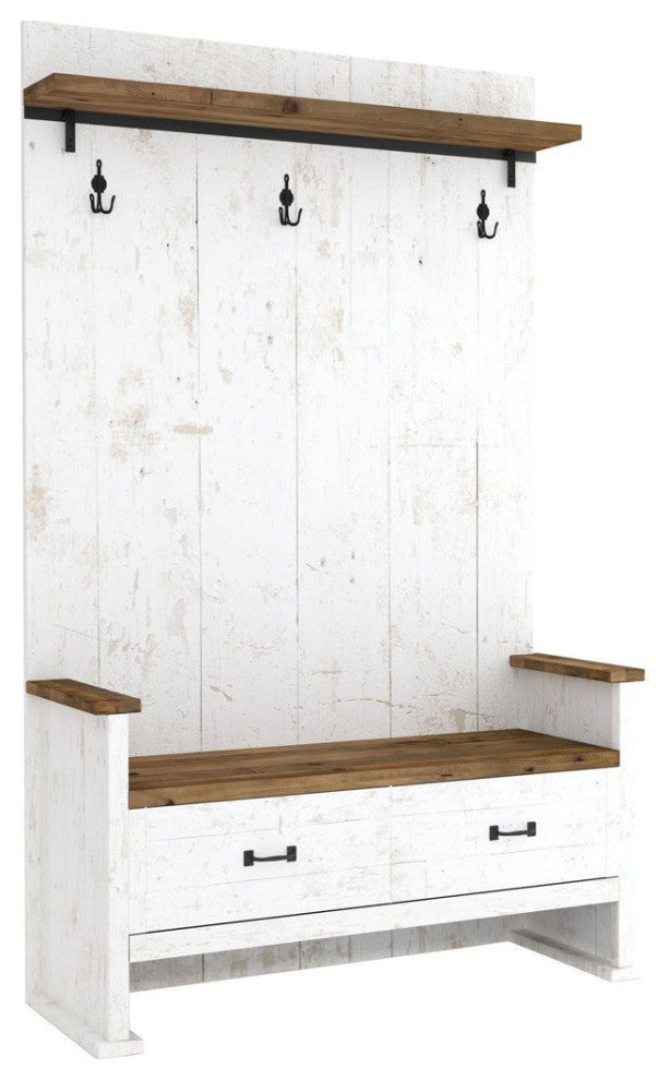 Provence 41" Wide 2 Drawer Hall Bench
