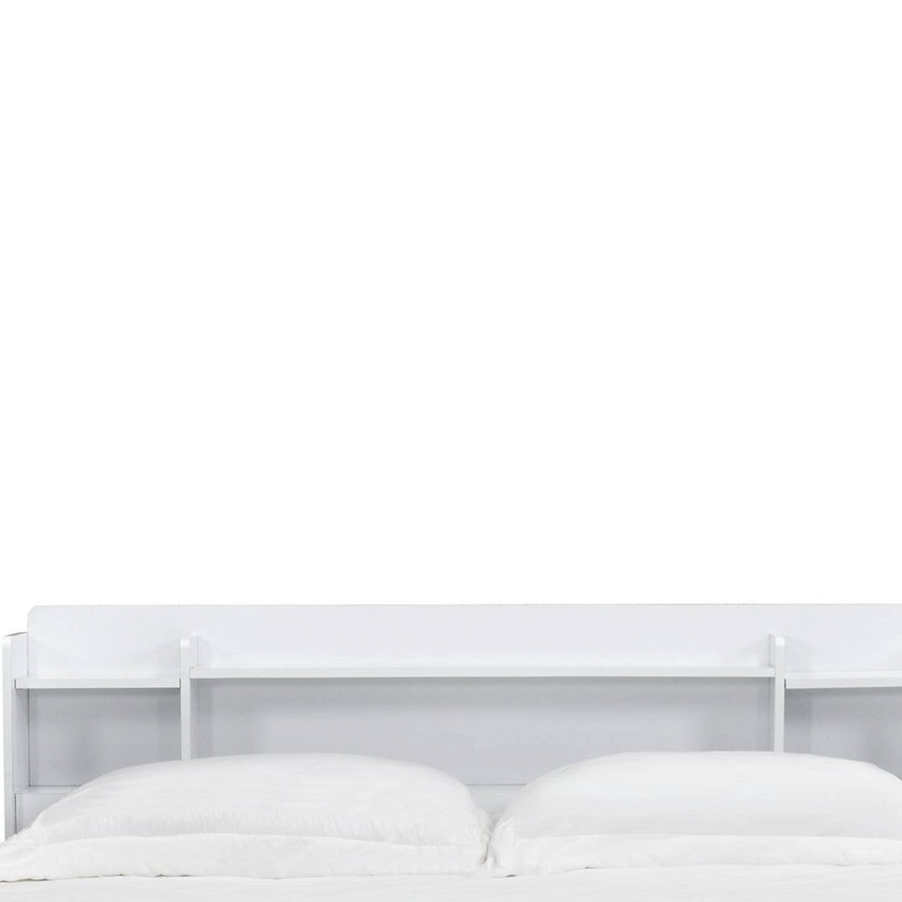 ACME Queen Bed With Storage, White Finish