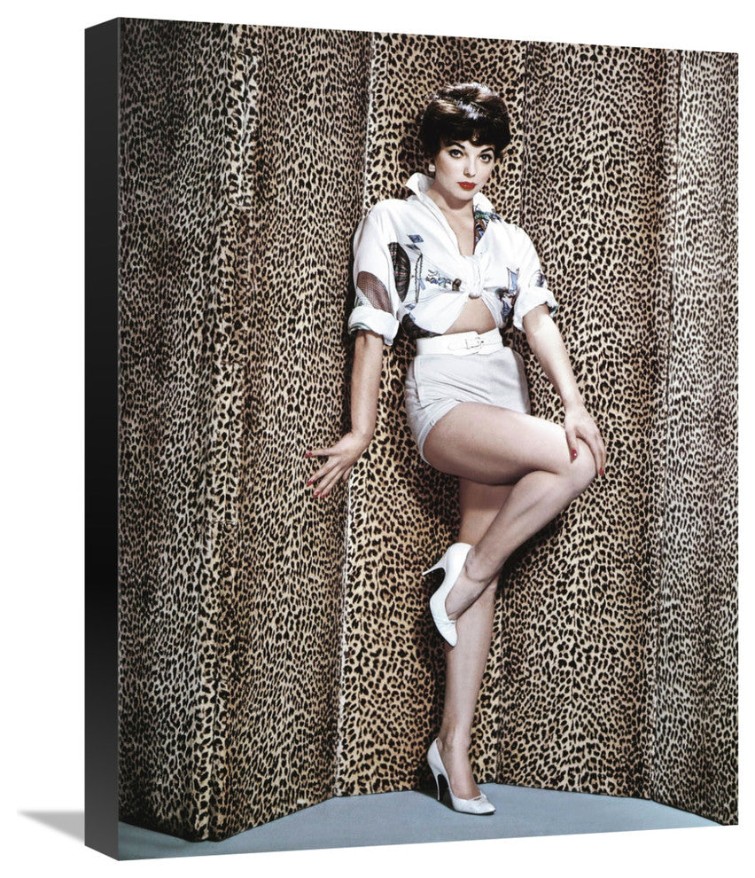 "Joan Collins" Stretched Canvas Giclee by Hollywood Photo Archive, 17"x22"