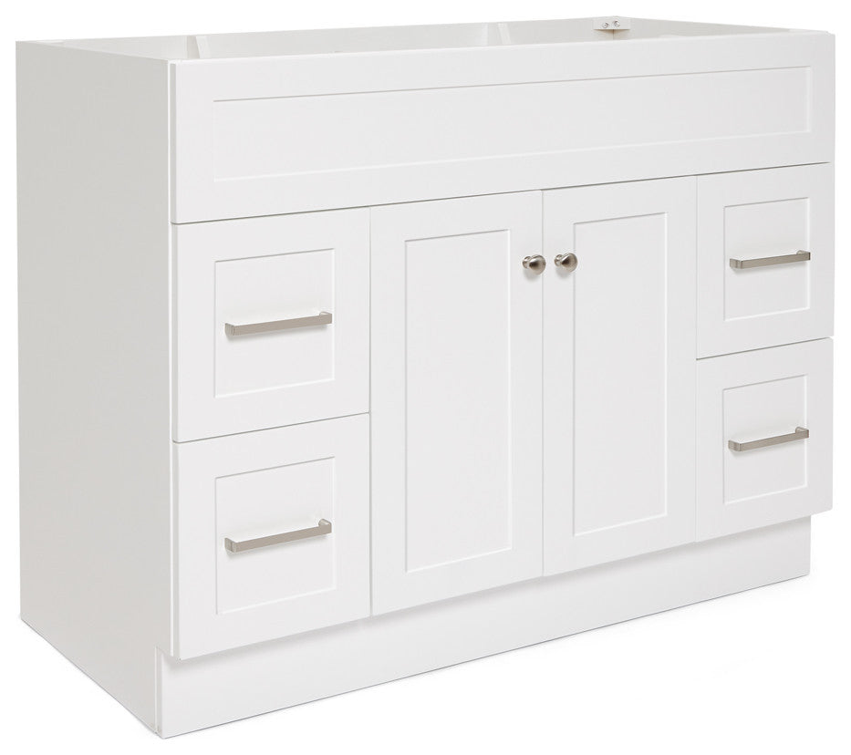 Ariel Hamlet 42" Sink Bath Vanity Base White