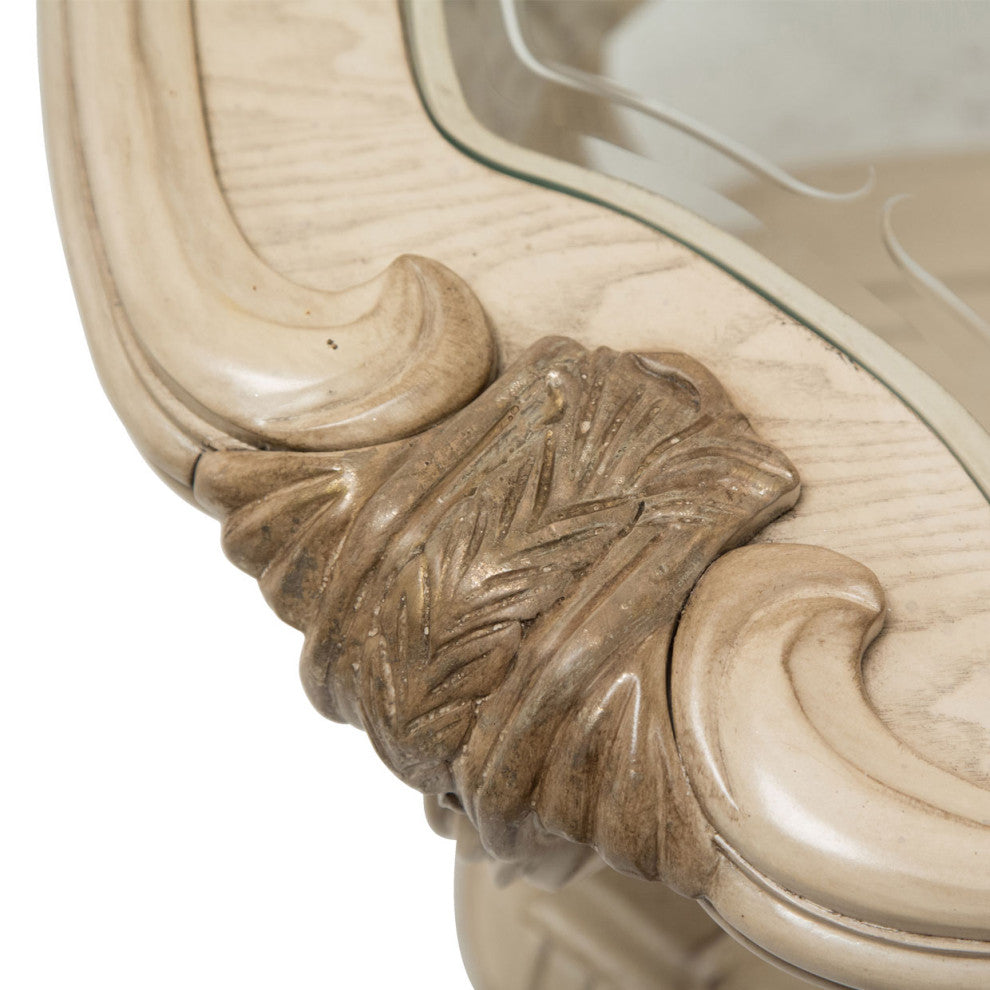 Platine de Royale End Table - Champagne