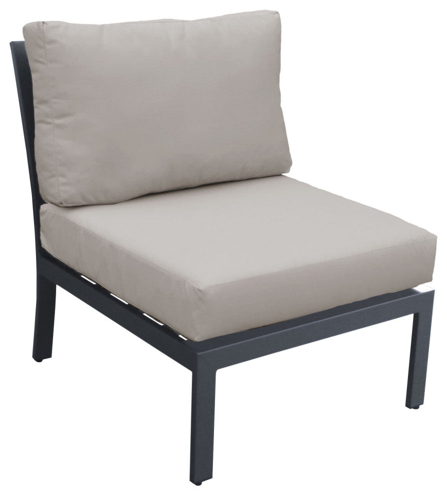 Lexington 8 Piece Outdoor Aluminum Patio Furniture Set 08a Beige