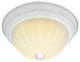 Nuvo 2-Light Incandescent Close-to-Ceiling Light Fixture, Textured White