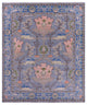 8' 4" X 10' 1" Hand-Knotted Turkish Oushak Wool Rug - Q15866