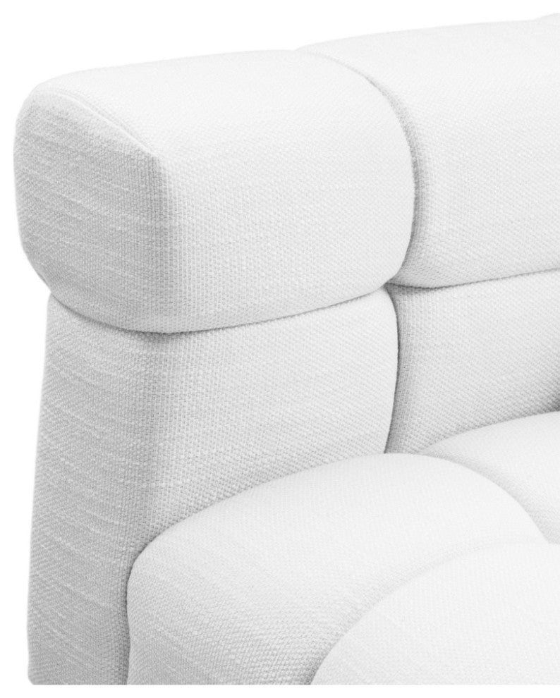White Biscuit-Tufted Sofa | Eichholtz Aurelio