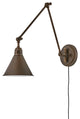 Hinkley Arti Medium Swing Arm Single Light Sconce, Olde Bronze