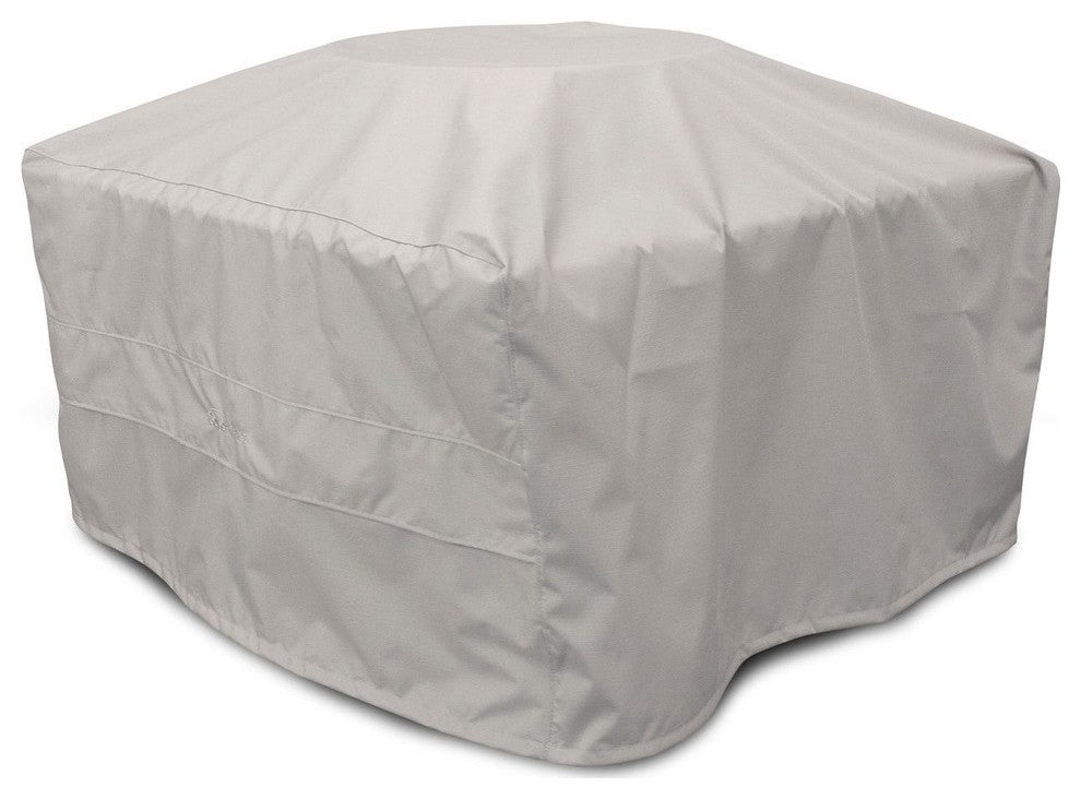 Polywood Square 42" Fire Pit Table, Sand