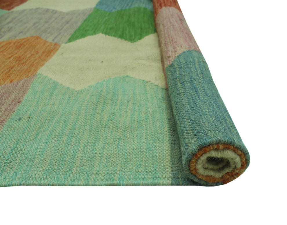 Winchester Kilim Haseeb Green Rug