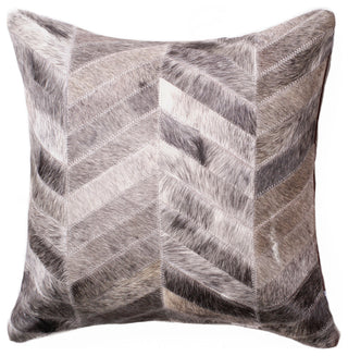Torino Chevron 18"x18", Gray