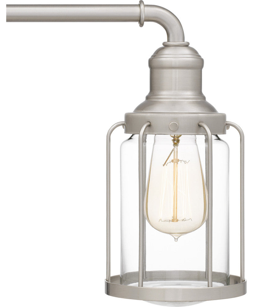 Quoizel LUD8634 4 Light 34"W Vanity Light - Earth Black