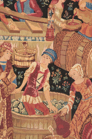 The Vintage  European Tapestry Wall Hanging