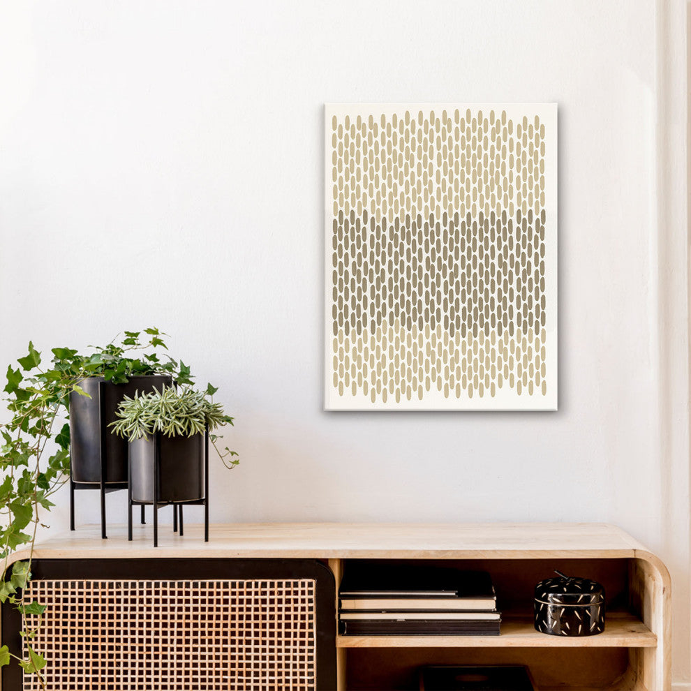 Abstract Neutral CLXI' Canvas Wall Art by ChiChi Decor, 20"x16"