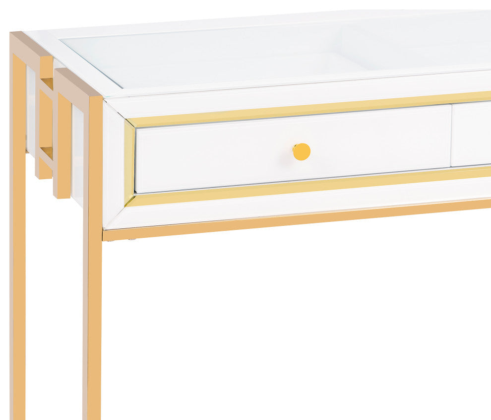Slaystation Addison Vanity Table with 3 Drawers