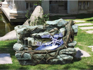 Staggered Rock Canyon Garden Fountain