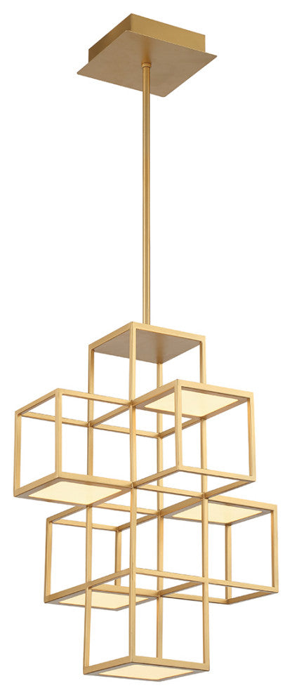Transitional Pendant, Gold