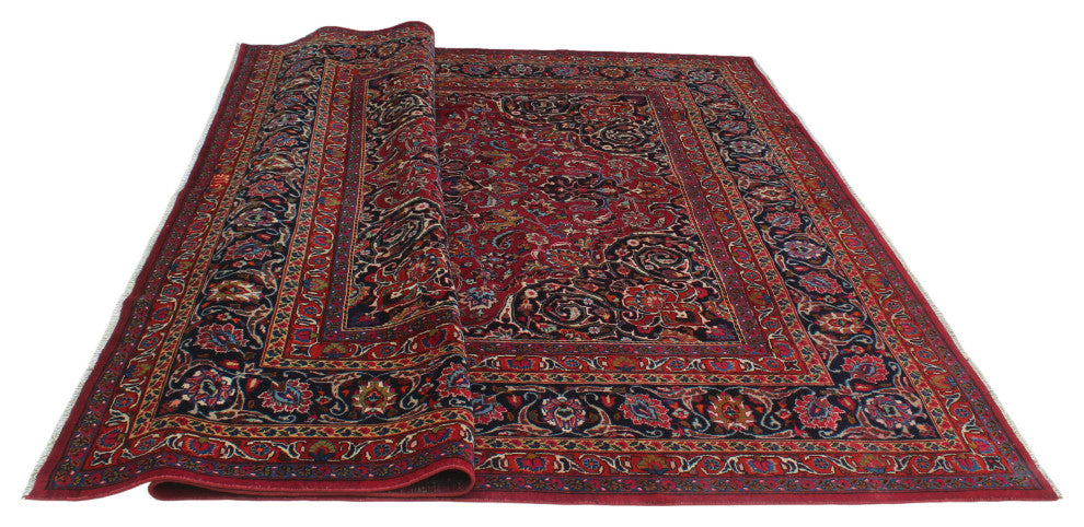 Fine Vintage Distressed Jamie Red Rug