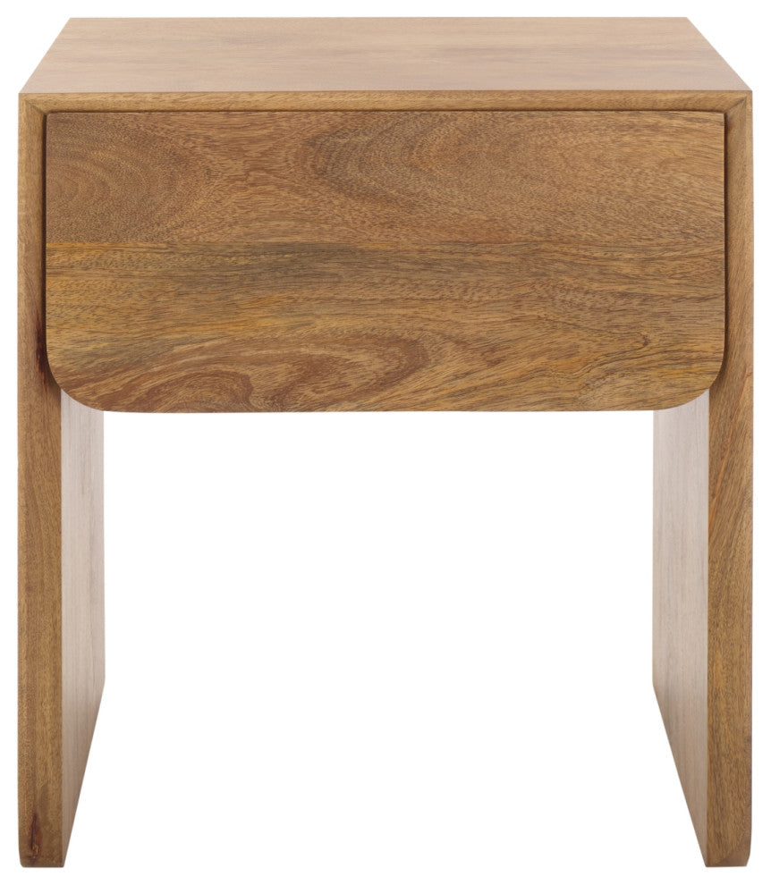 Safavieh Couture Grigorio 1 Drawer Nightstand, Brown