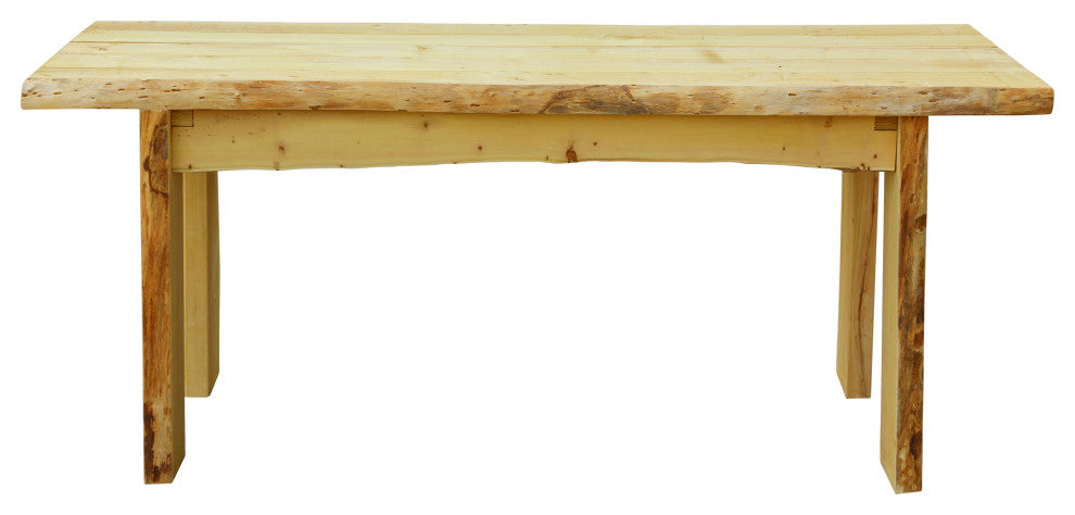 Autumnwood Table - Live Edge Blue Mountain Locust Collection, Natural Stain, 6 Foot