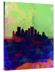 "Pittsburgh Watercolor Skyline" Fine Art Print
