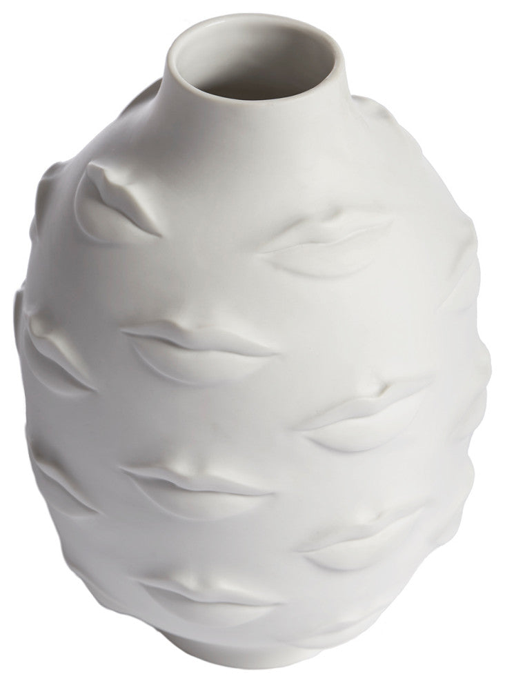 Gala Round Vase, Porcelain