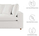 Modular Deep Sofa, White, Fabric, Modern, Lounge Cafe Hotel Lobby Hospitality