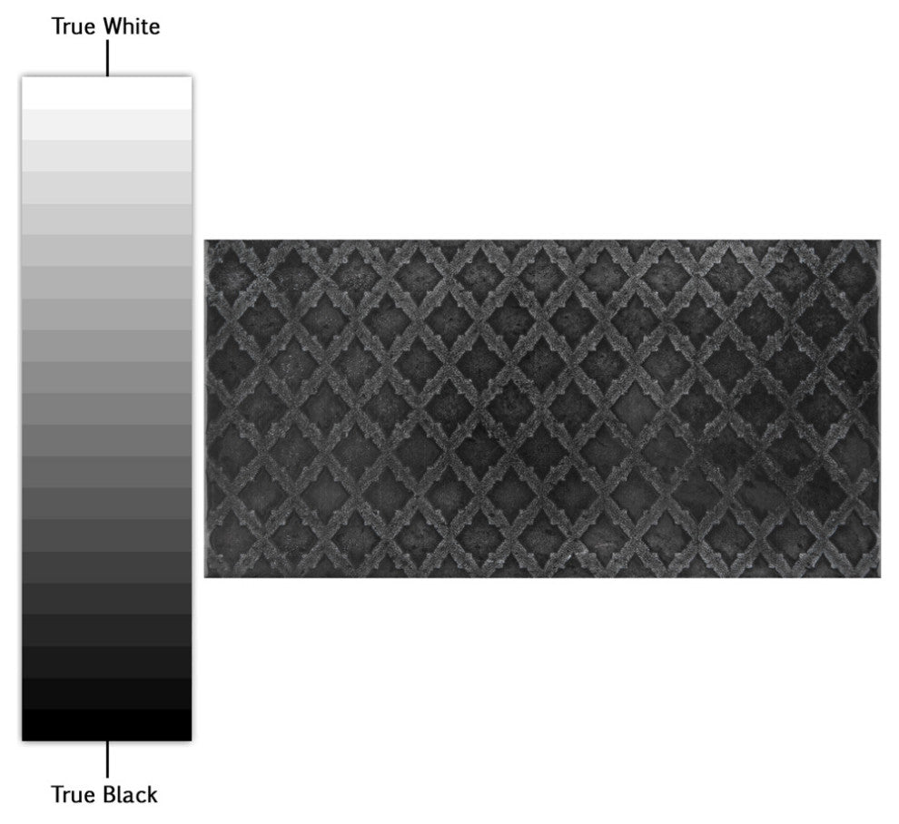 Camden Decor Ceramic Subway Wall Tile, Black