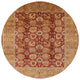 Ahgly Company Indoor Round Mid-Century Modern Area Rugs, 7' Round