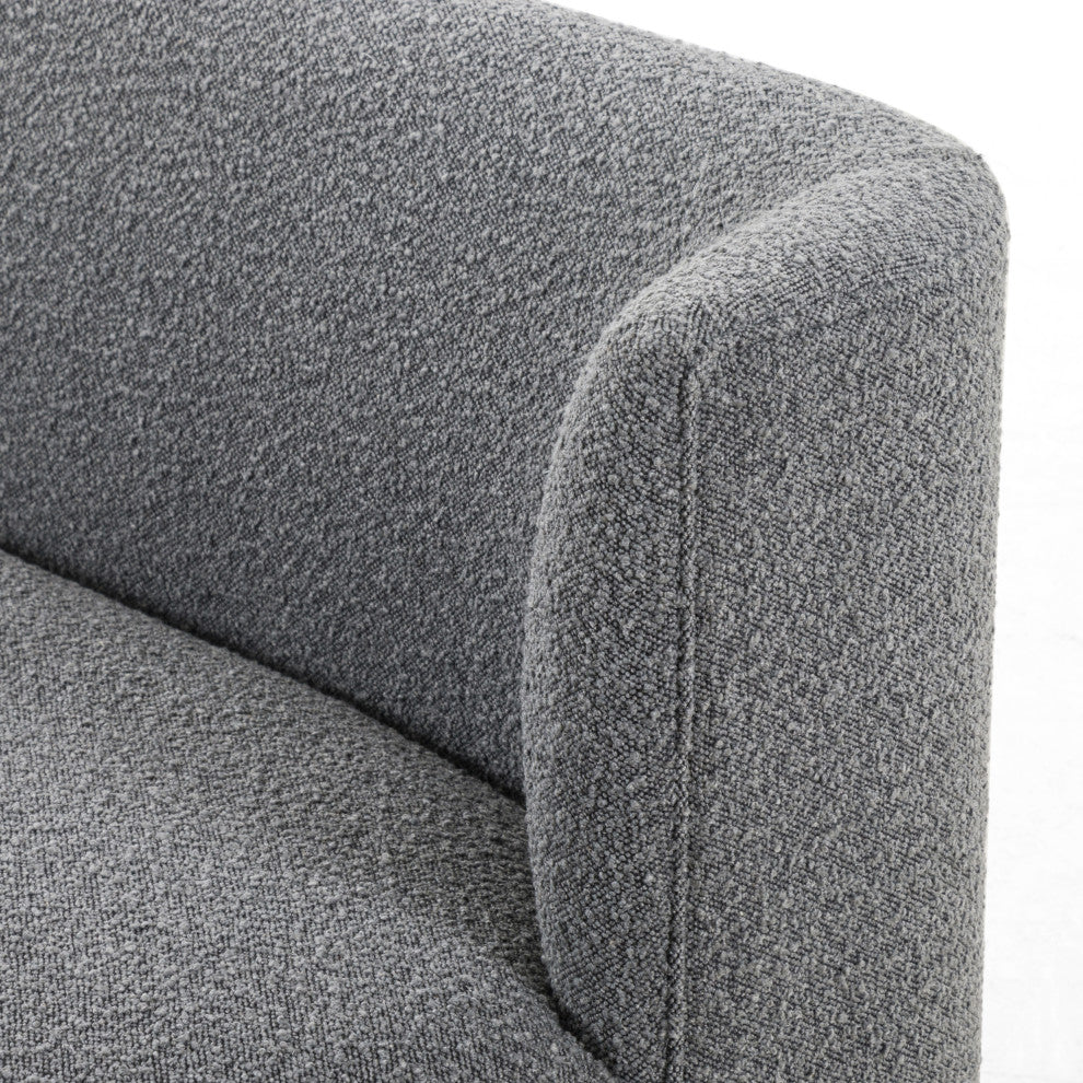 Krista Dining Bench-Knoll Charcoal