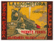 "La Locomotora Oranges" Digital Paper Print by Retrolabel, 38"x29"