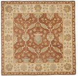 Safavieh Antiquities at315a Rug, Brown/Taupe, 8'0"x8'0" Square