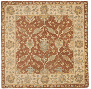 Safavieh Antiquities at315a Rug, Brown/Taupe, 8'0"x8'0" Square