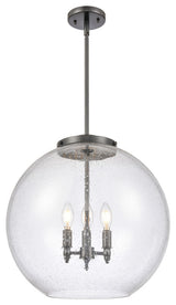 Athens Pendant, Matte Black, Seedy, Seedy
