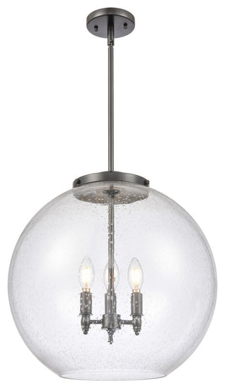 Athens Pendant, Matte Black, Seedy, Seedy