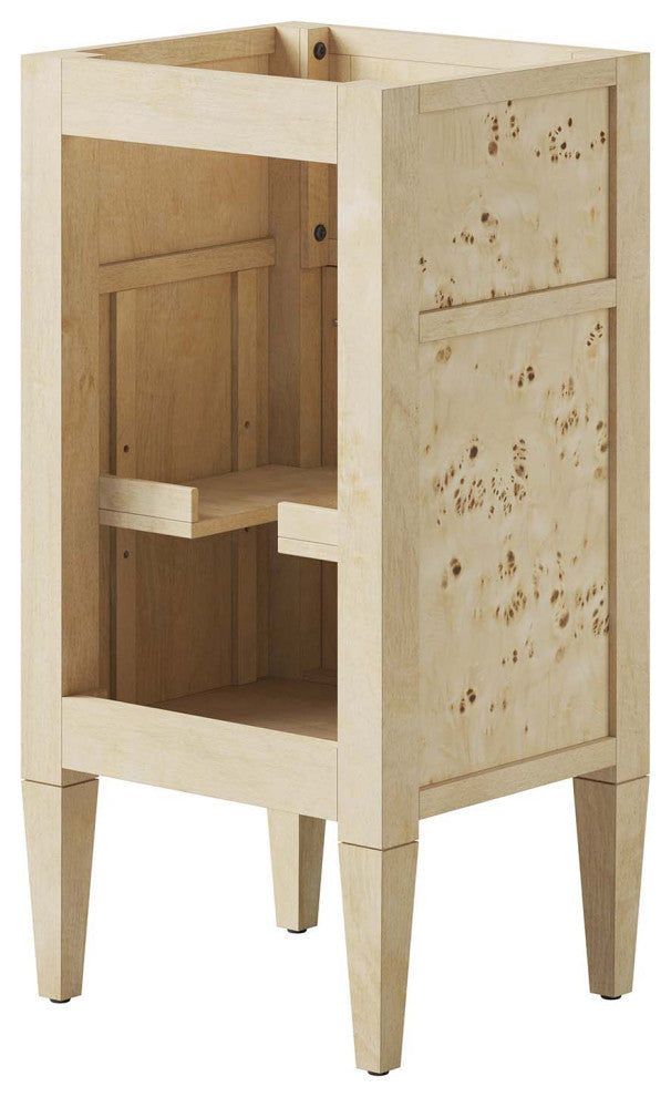 Elysian 18" Wood Bathroom Vanity Cabinet (Sink Basin Not Included) - Burgundy