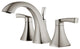 Abbie Two-Handle 8" Widespread Bathroom Faucet Brushed Nickel
